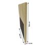 Imagem de Cabeceira Cama Box Solteiro Lisboa 90cm Corano Bege - Desk Design