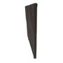 Imagem de Cabeceira Cama Box Solteiro Lisboa 90cm Suede Marrom - Desk Design