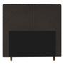 Imagem de Cabeceira Cama Box Solteiro Lisboa 90cm Suede Marrom - Desk Design