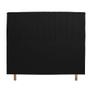 Imagem de Cabeceira Cama Box Solteiro Namur 90 Cm Suede Preto