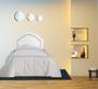 Imagem de Cabeceira Cama Box Solteiro Provençal com Tachas Branco