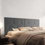 Imagem de Cabeceira Cama Casal 1,40 com Pés Berlim 5 Cores  Estofada e Elegante