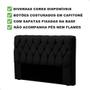 Imagem de Cabeceira Cama King Size Cama Casal Box Estofada 1,95m Quarto Suede Istambul