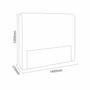 Imagem de Cabeceira Casal 140cm Dama New Plus