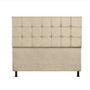 Cabeceira Casal 195 cm com Strass Dubai Suede - LICCE DECOR Imagem de Cabeceira Casal 195 cm com Strass Dubai Suede