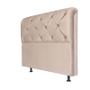 Imagem de Cabeceira Casal Daiana 160 cm Marfim Suede  IDF Decor