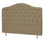 Imagem de Cabeceira Casal Florence P04 140 cm Suede - ADJ Decor