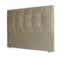 Imagem de Cabeceira Casal Luiza 140 cm Taupe Suede  IDF Decor