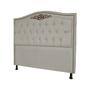 Imagem de Cabeceira Casal Queen Greta 160cm Cama Box Suede - MALTA DECOR