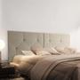 Imagem de Cabeceira com pés para cama box queen 1,60 berlim - 5 cores