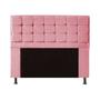 Imagem de Cabeceira Copenhague para Cama Box Casal 140cm com Capitonê Suede - Ecotec Decor