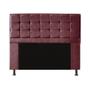 Imagem de Cabeceira Copenhague Para Cama Box King Size 195cm com Capitonê Suede - Ecotec Decor