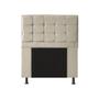 Imagem de Cabeceira Copenhague Para Cama Box Solteiro 100cm com Capitonê Suede - Ecotec Decor