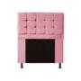 Imagem de Cabeceira Copenhague Para Cama Box Solteiro 90cm com Capitonê Suede - Ecotec Decor