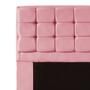 Imagem de Cabeceira Copenhague Para Cama Box Solteiro 90cm com Capitonê Suede - Ecotec Decor
