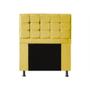Imagem de Cabeceira Copenhague Para Cama Box Solteiro 90cm com Capitonê Suede - Ecotec Decor