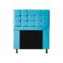 Imagem de Cabeceira Copenhague Para Cama Box Solteiro 90cm com Capitonê Suede - Ecotec Decor