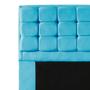 Imagem de Cabeceira Copenhague Para Cama Box Solteiro 90cm com Capitonê Suede - Ecotec Decor