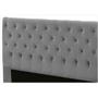 Imagem de Cabeceira Cristal 1,60 Para Cama Box Suede Amassado Cinza - JS Móveis