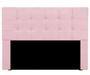 Imagem de Cabeceira De Cama Box Casal Queen Tóquio 1,60cm Suede rosa