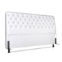 Imagem de Cabeceira de Cama Box King 193 cm Padua Larhome Branco.