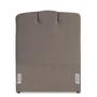 Imagem de Cabeceira de Cama Box Solteiro 88 cm Moscou Inspire House Suede Veludo Marrom