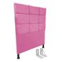 Imagem de Cabeceira de Cama Box Solteiro + Frame 100cm Estofada LariCt