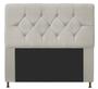 Imagem de Cabeceira De Cama Box Solteiro Viena 90 Suede bege