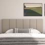 Imagem de Cabeceira de Cama Casal Queen Com LED 1,60 cm Tecido Linho