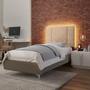 Imagem de Cabeceira de Cama Solteiro com LED - VNS CONCEPT