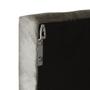 Imagem de Cabeceira em L para Cama Box Solteiro Proteção Lateral Estofada - Preto Suede