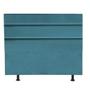 Imagem de Cabeceira Estofada Argentina 195cm King Size Para Cama Box Quarto Suede Azul Turquesa - Gat Magazine