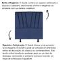 Imagem de Cabeceira Estofada Cama Box Solteiro 100 cm Malu Suede