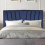 Imagem de Cabeceira Estofada Cama Box Solteiro 100 cm Malu Suede