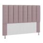 Imagem de Cabeceira Estofada Cama Box Solteiro 90 cm Carla - Rose