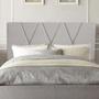 Imagem de Cabeceira Estofada Cama Box Solteiro Jade 110cm Suede