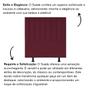 Imagem de Cabeceira Estofada Cama Solteiro 100 cm Sara Suede E Frame
