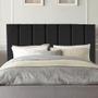 Imagem de Cabeceira Estofada Carla 160cm Queen Size Para Cama Box Quarto Suede Preto - Gat Magazine