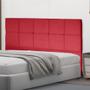 Imagem de Cabeceira Estofada Casal Para Cama Box King 195 cm Vermelho Carol Mafer