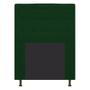 Imagem de Cabeceira Estofada Dama 90 cm para Cama Solteiro com Botonê  Suede Verde - Damaffê Móveis