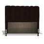 Imagem de Cabeceira Estofada Florença 140 cm Para Cama Box Quarto Casal Luxo Suede Marrom
