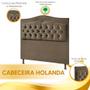 Imagem de Cabeceira Estofada Holanda 1,60 2.0 Queen Veludo Shop das Cabeceiras