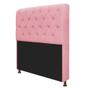 Imagem de Cabeceira Estofada Lady 90 cm Solteiro Com Capitonê Suede - Amarena Móveis