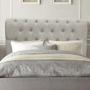 Imagem de Cabeceira Estofada Paris 195cm King Size Para Cama Box Quarto Linho Bege - Gat Magazine