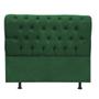 Imagem de Cabeceira Estofada Paris Botão Capitonê 160cm Queen Size Para Cama Box Quarto Suede Verde - Ahazzo Móveis