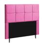 Imagem de Cabeceira Estofada Poliana 100CM Solteiro Strass material sintético Pink - D A DECOR