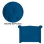 Cabeceira Estofada Sienna Para Cama Box Queen 160 Cm Suede Azul Royal - DL DECOR - Doce Lar Decorações Imagem de Cabeceira Estofada Sienna Para Cama Box Queen 160 Cm Suede Azul Royal - DL DECOR