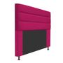 Imagem de Cabeceira Estofada Turim 160cm para Cama Queen Size Cama Box material sintético Pink - KDAcanto Móveis