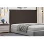 Imagem de Cabeceira Garden Para Cama Box King 195 cm Suede Café - D'Rossi