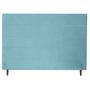 Imagem de Cabeceira Helena 158Cm Para Cama Box Queen Suede Azul Tiffany